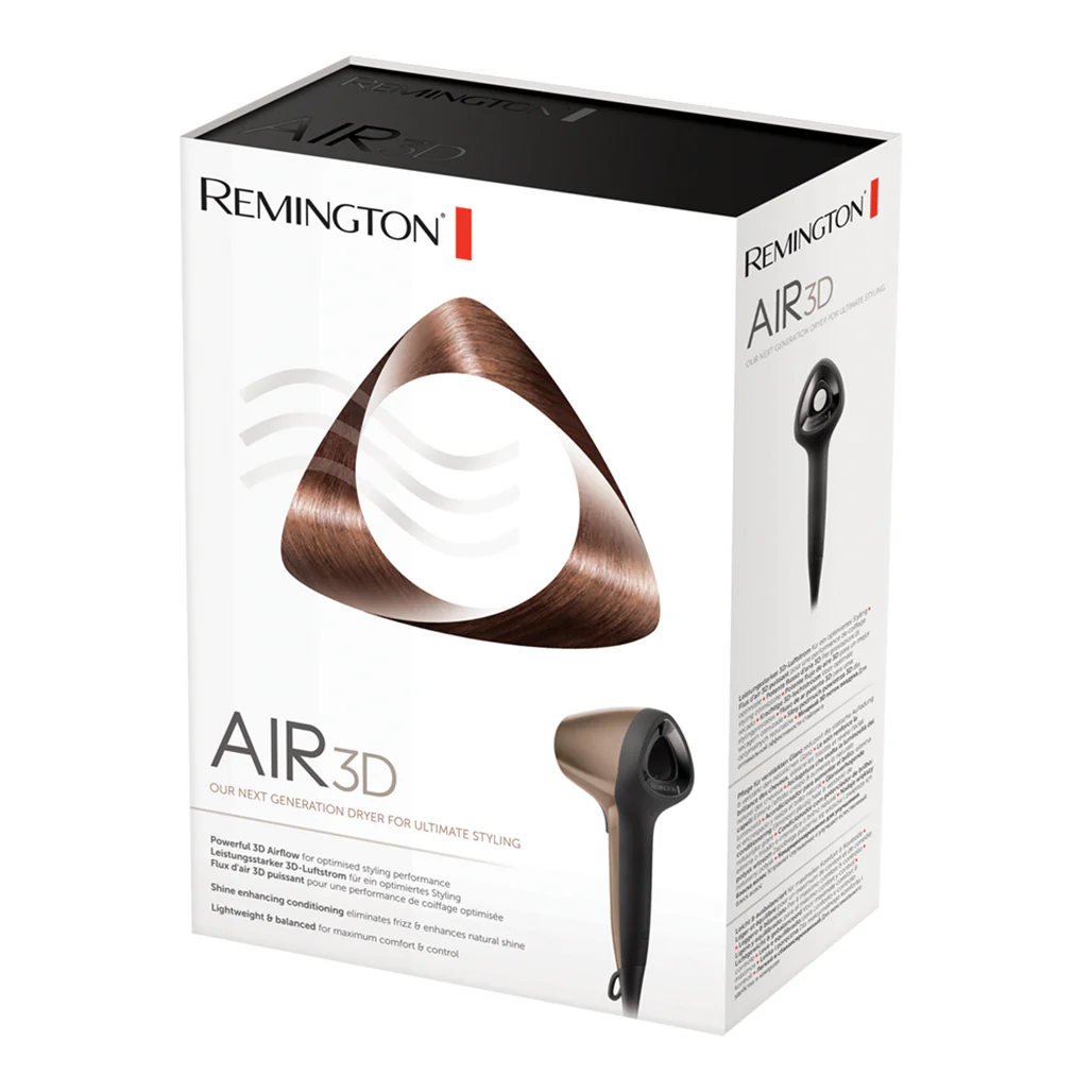 Remington AIR3D Hair Dryer Bronze - Image 2