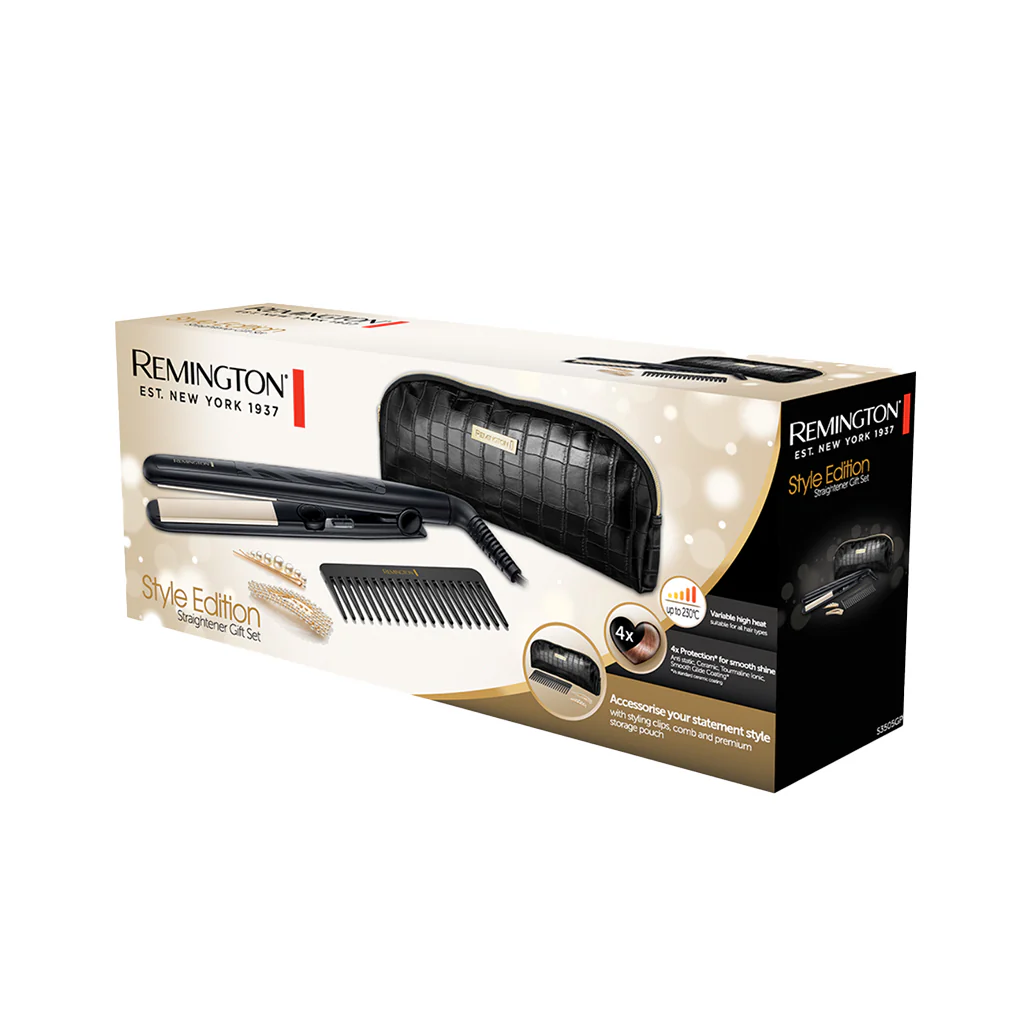 Remington Style Edition Straightener Gift Set - S3505GP - Image 3