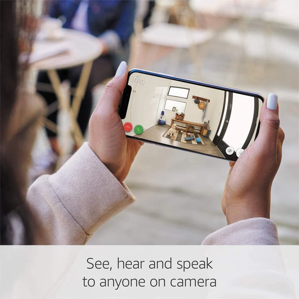Ring Indoor Camera (1st Gen) – Smart Wi-Fi Home Security Camera with Two-Way Talk, Motion Detection, Night Vision, and Full HD Live Video – White - Image 5