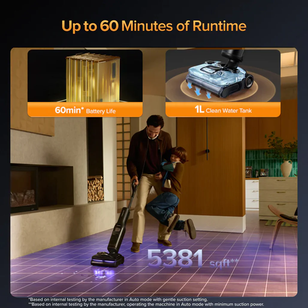 Roborock F25 Ultra - Wet & Dry Vacuum with Steam and High-Temperature Cleaning - Image 14