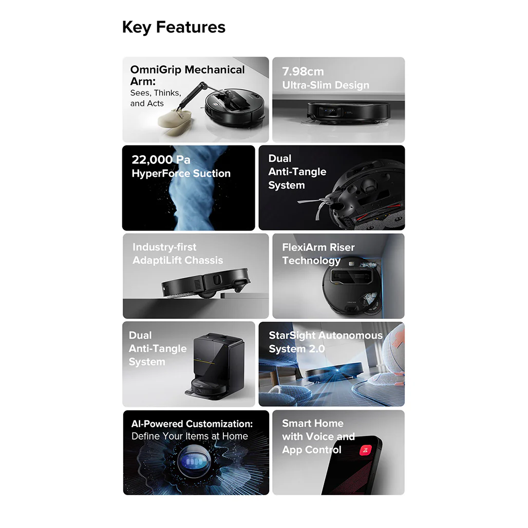 Roborock Saros Z70 Robotic Vacuum - Image 8