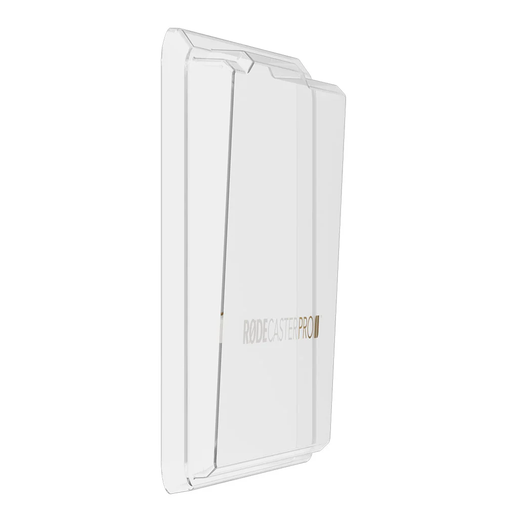 Rode RØDECover II – Clear Polycarbonate Dust Cover for RØDECaster Pro II - Image 2