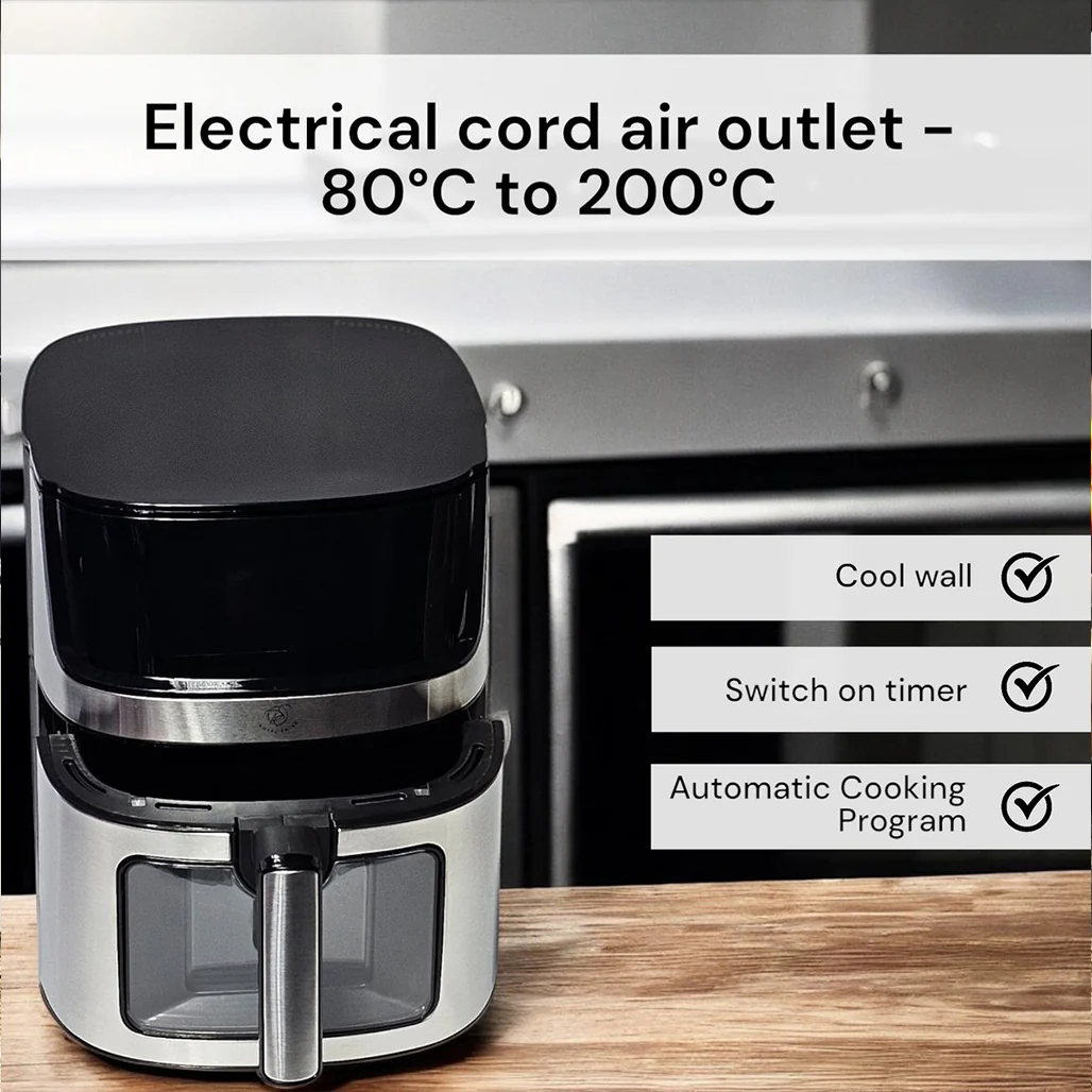 Royal Swiss 8L XXL - Digital Air Fryer - TTAF-760AT-CL - Image 3