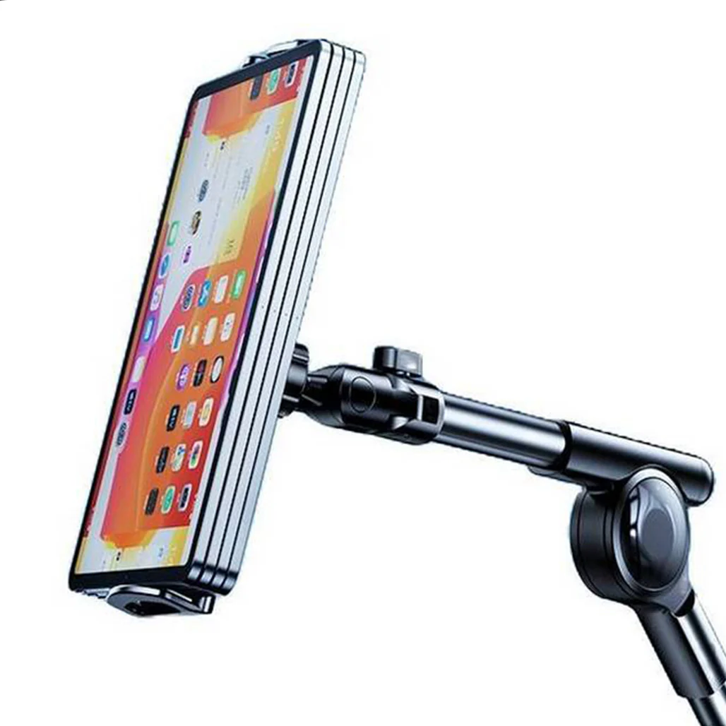 Rtako LD052 140CM Floor-Standing Turbo Self-Locking Lazy Bracket – 360° Adjustable Holder for Smartphones & Tablets - Image 2