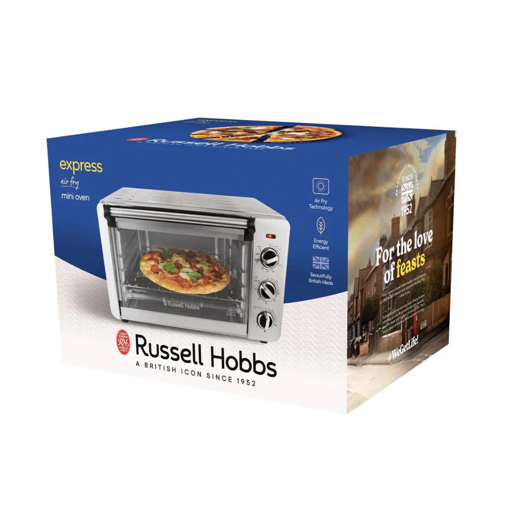 Russell Hobbs Air Fry Mini Oven – 5 Function Compact Air Fryer Oven - Image 6
