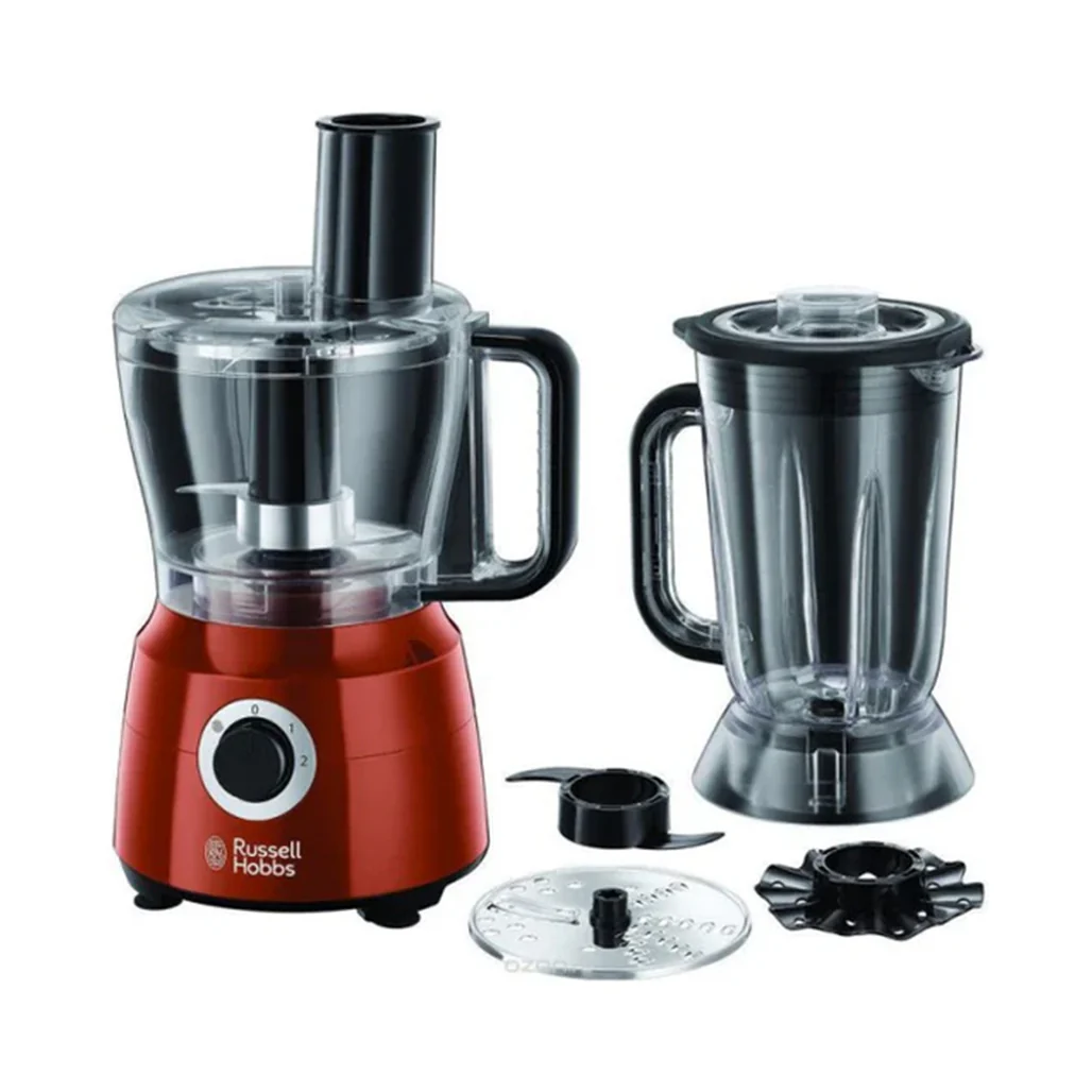 Russell Hobbs Desire 600W Food Processor with 1.5L Bowl and 1.5L Blending Jug
