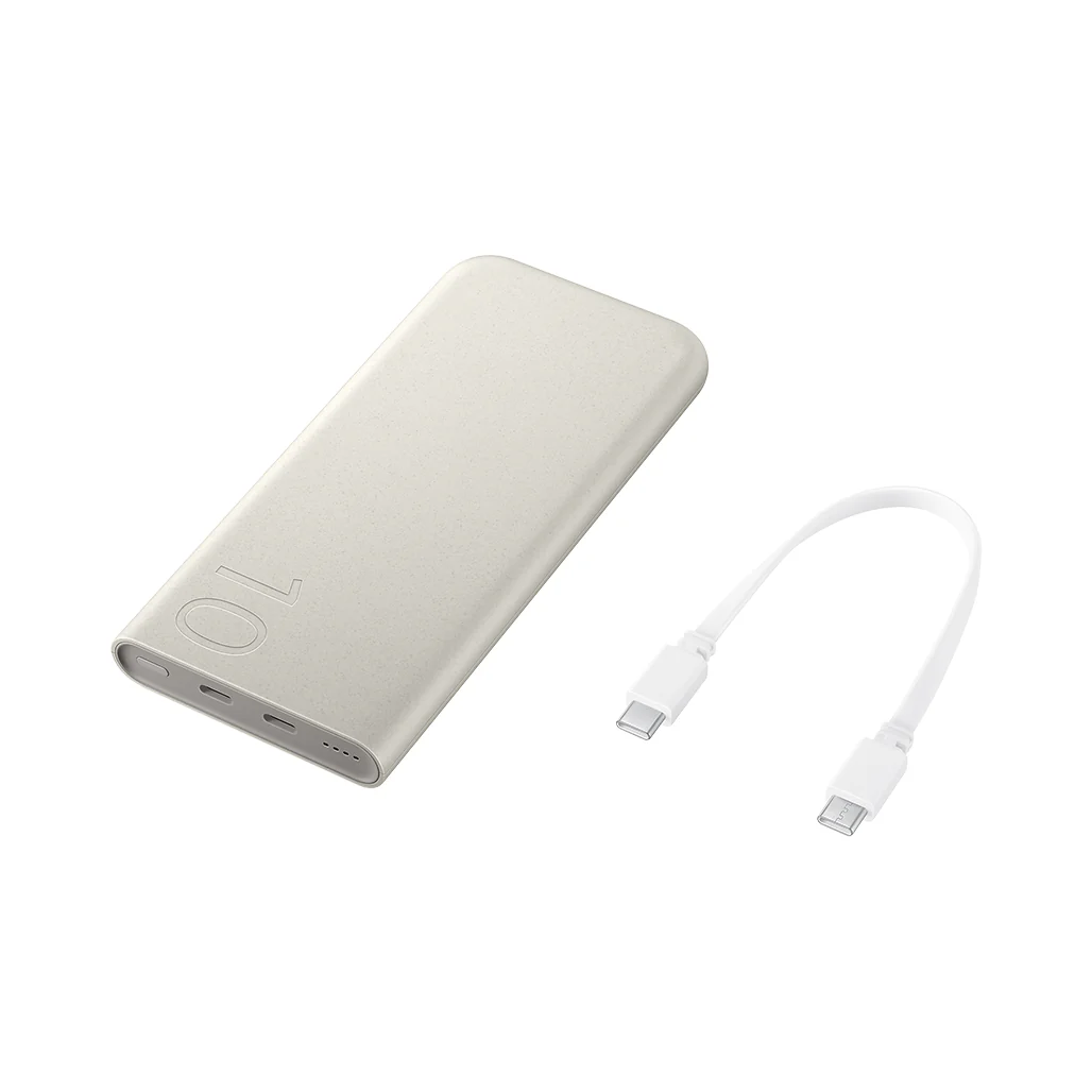 Samsung 10000mAh Battery Pack - Dual-Port Power Bank with Super Fast Charging & Recycled Materials | EB-P3400XUEGWW - Image 5
