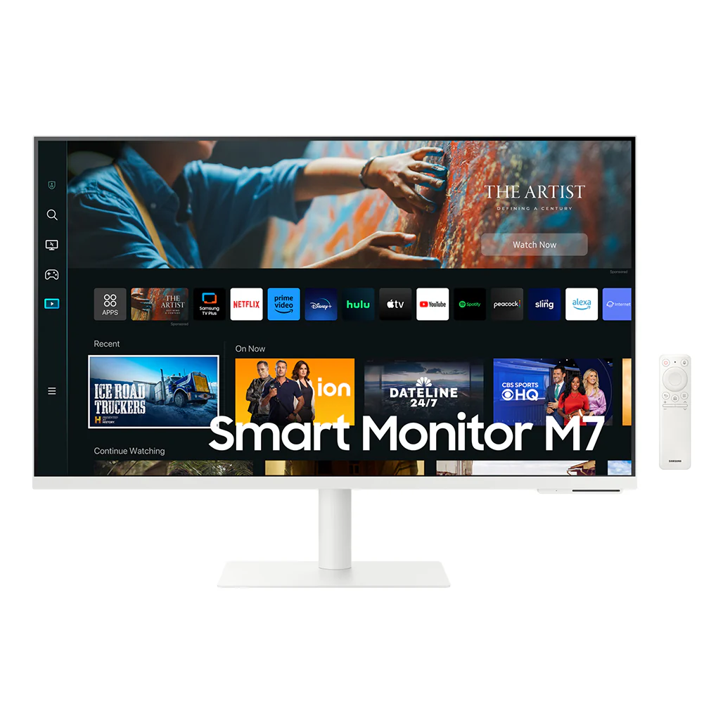 Samsung 27" M70C - UHD Smart Business Monitor | LS27CM703U - Image 2