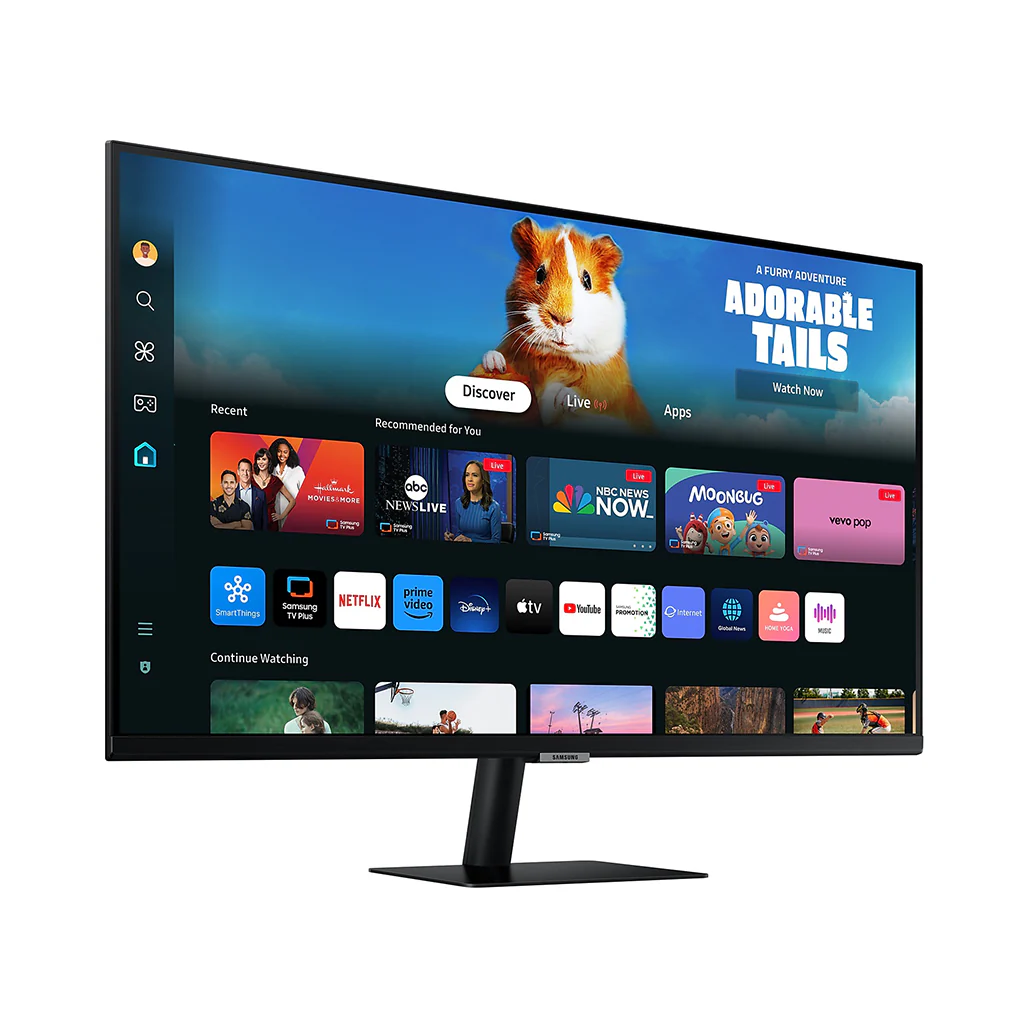 Samsung 27" Smart Monitor M5 M50D – Black - Image 2