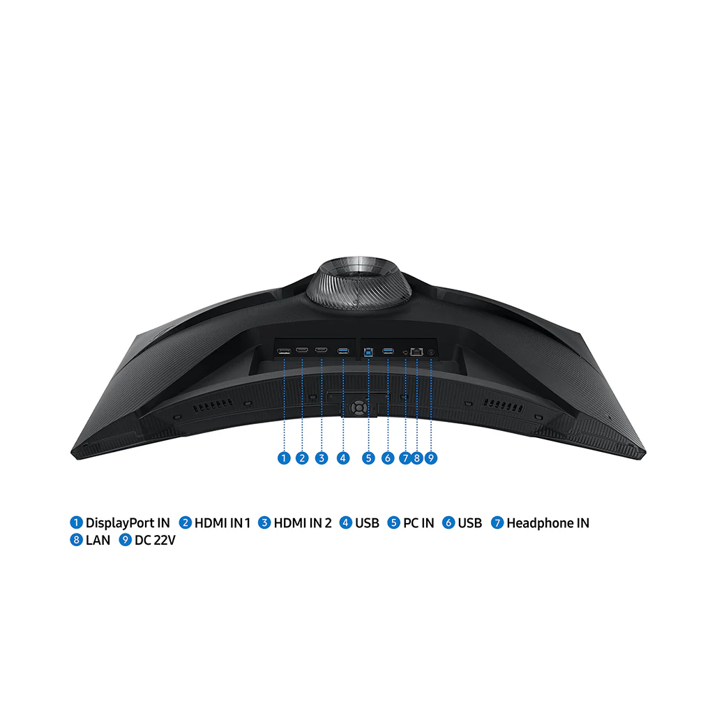 Samsung 32" Odyssey G65B - QHD 240Hz Curved Gaming Monitor | LS32BG650ENXGO - Image 7