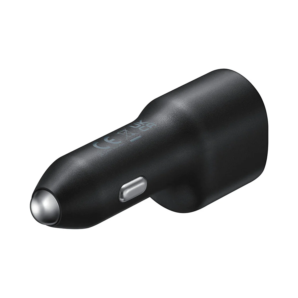 Samsung Dual Port Car Charger – 25W & 15W Fast Charging with LED Indicator - Image 3