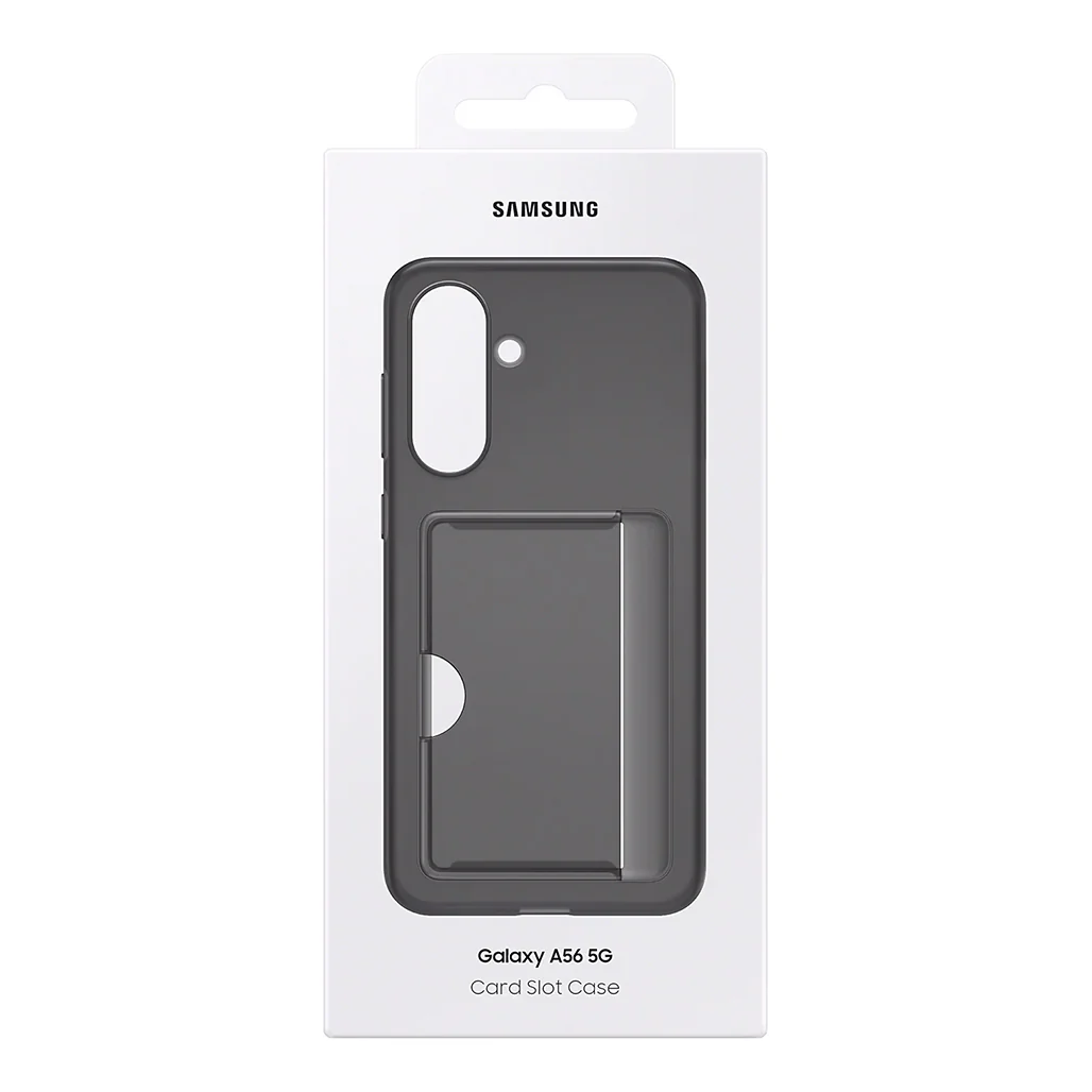 Samsung Galaxy A56 5G Card Slot Case – Slim Wallet Cover with Secure Card Holder, Black - Image 5