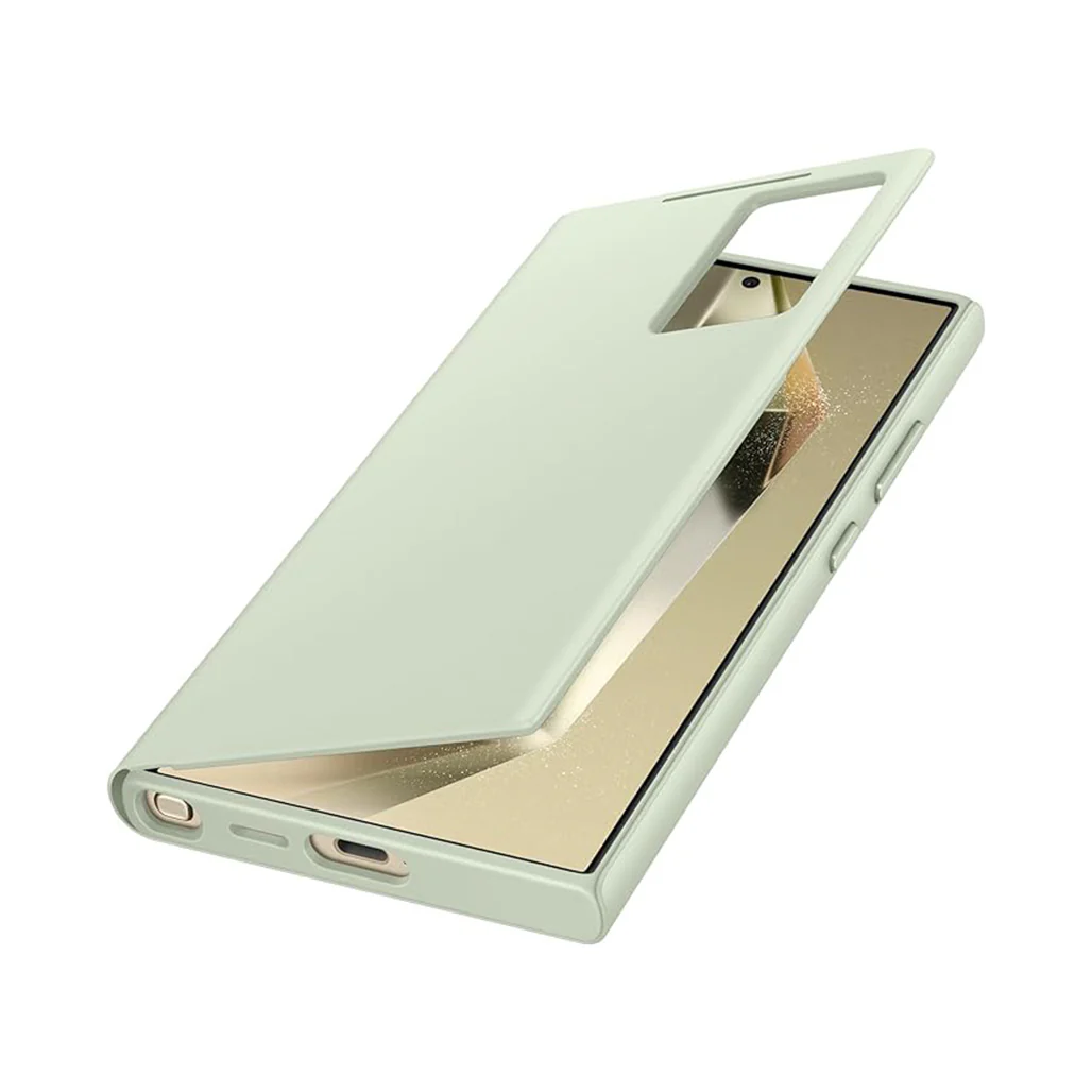 Samsung Galaxy S24 Ultra Smart View Wallet Case - Black | Interactive and Protective Cover - Image 14
