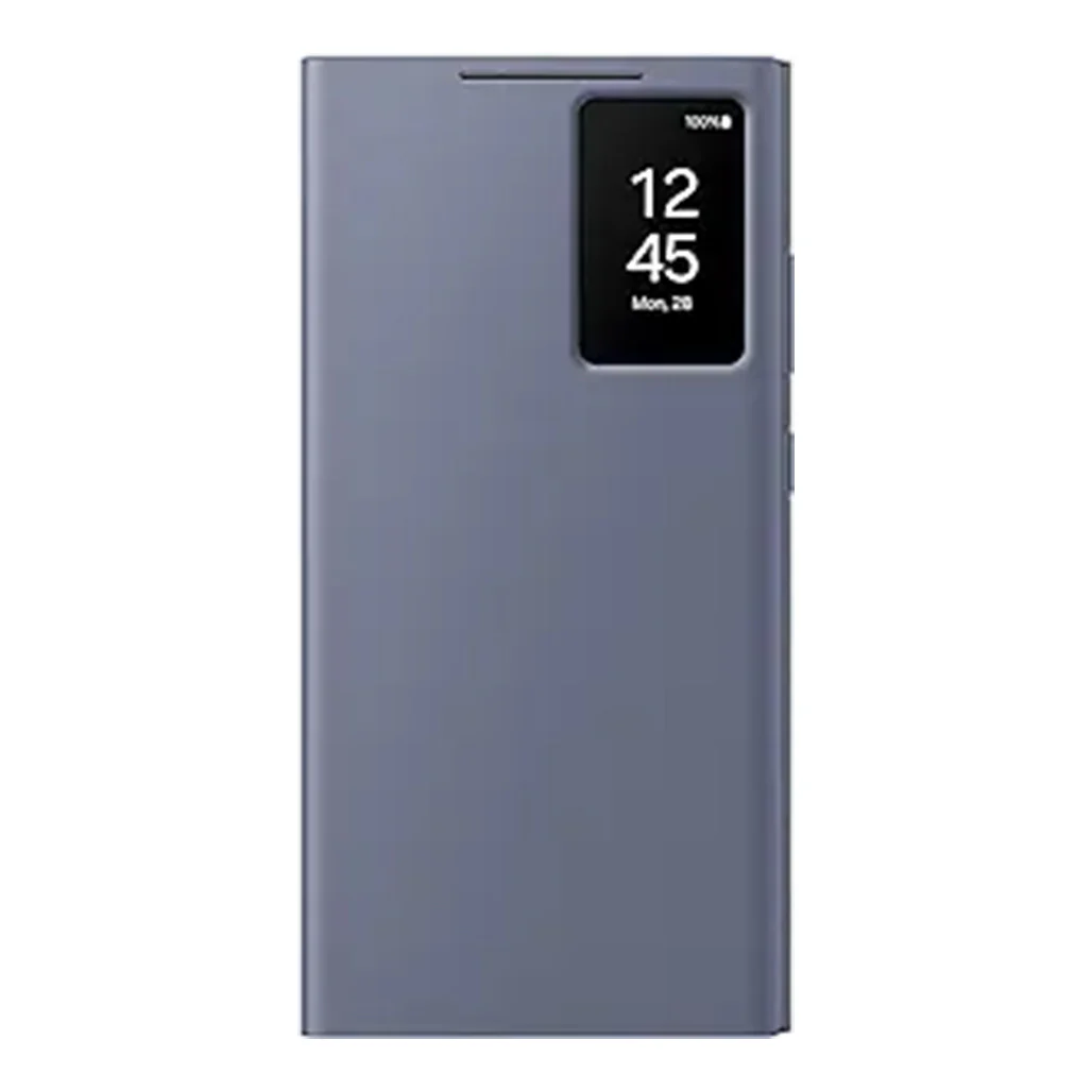 Samsung Galaxy S24 Ultra Smart View Wallet Case - Black | Interactive and Protective Cover - Image 15