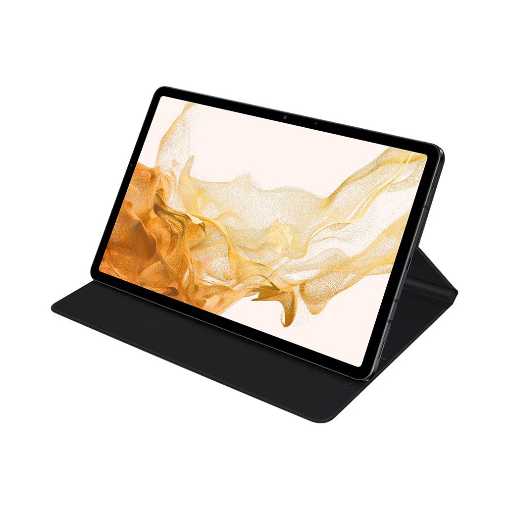 Samsung Galaxy Tab S8 / S7 Book Cover - Black | EF-BT630PBEGUJ | Sleek & Lightweight Design - Image 3