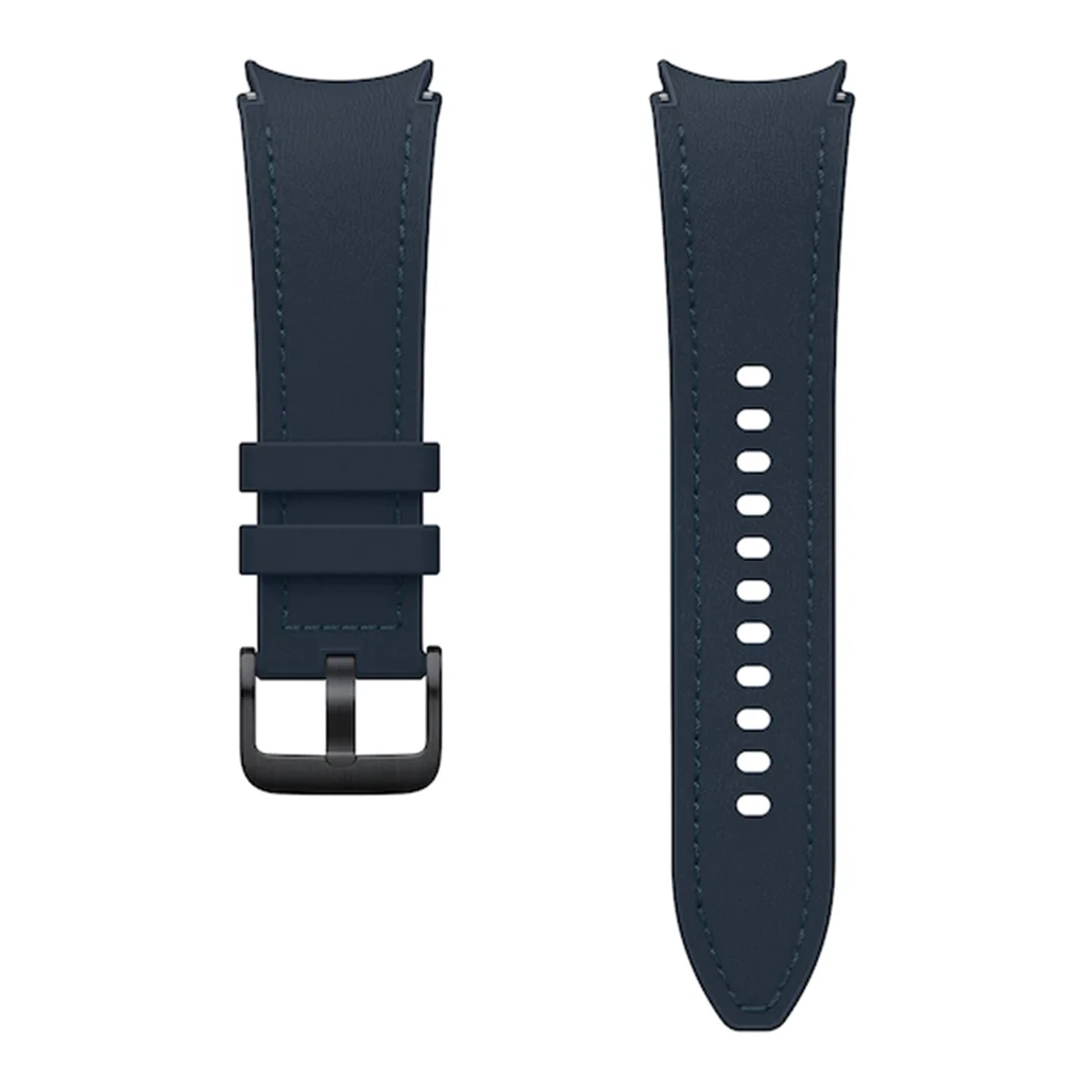 Samsung Galaxy Watch Hybrid Eco-Leather T-Buckle Band - 20mm - M/L - Black - Image 4