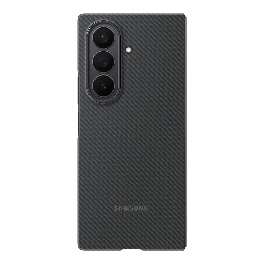 Samsung Galaxy Z Fold7 Carbon Shield Case - Black - Image 5