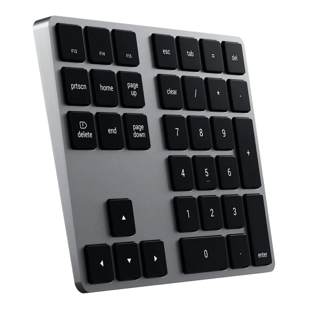 Satechi Wireless Extended Keypad - Space Grey | ST-XLABKM - Image 3
