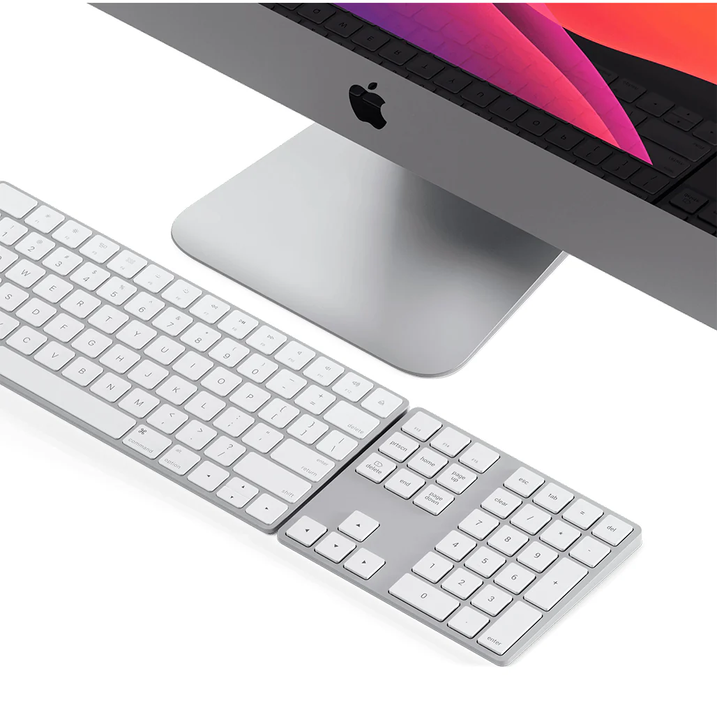 Satechi Bluetooth Extended Wireless Keypad - Silver | ST-XLABKS - Image 6