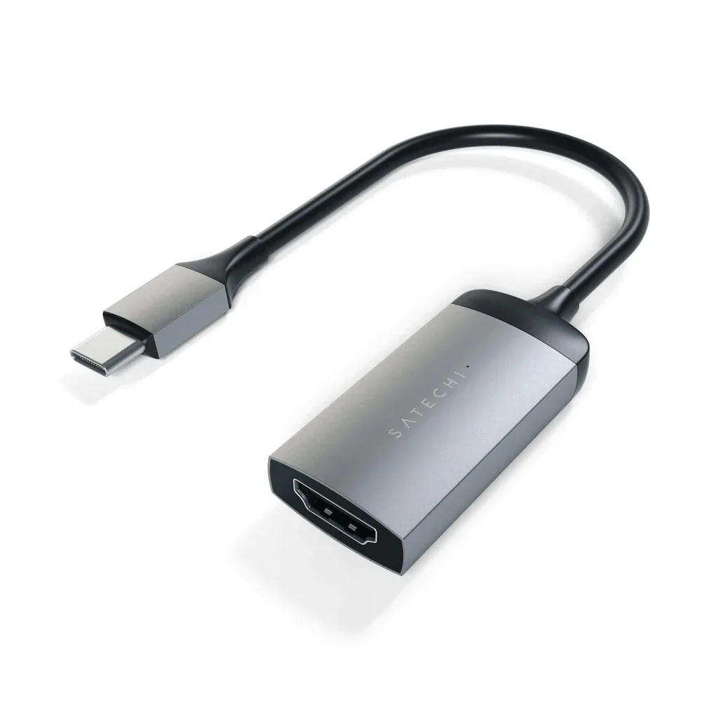 Satechi USB-C HDMI Adapter 4K 60Hz – Aluminum Type-C to HDMI Adapter - Image 3
