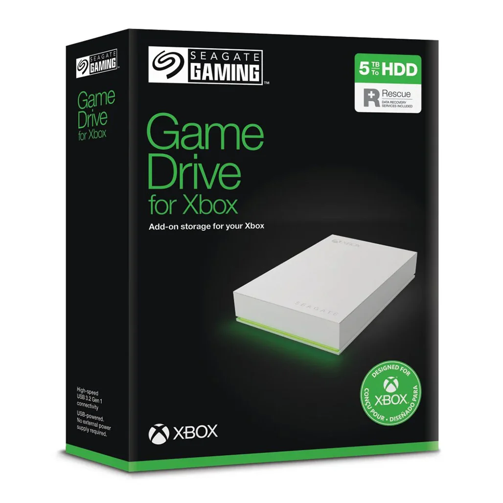 Seagate Game Drive for Xbox 5TB HDD - Image 3