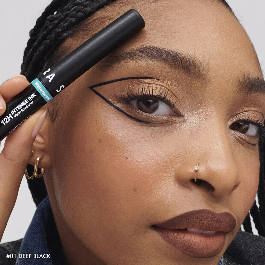 Sephora 12H Intense Ink Liner - Matte Liquid Eyeliner - Image 7