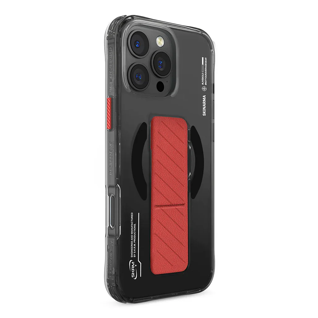 Skinarma AXON Mag-Charge Grip-Stand Case for iPhone 16 Pro Max – Magnetic Charging, Drop Protection - Image 2