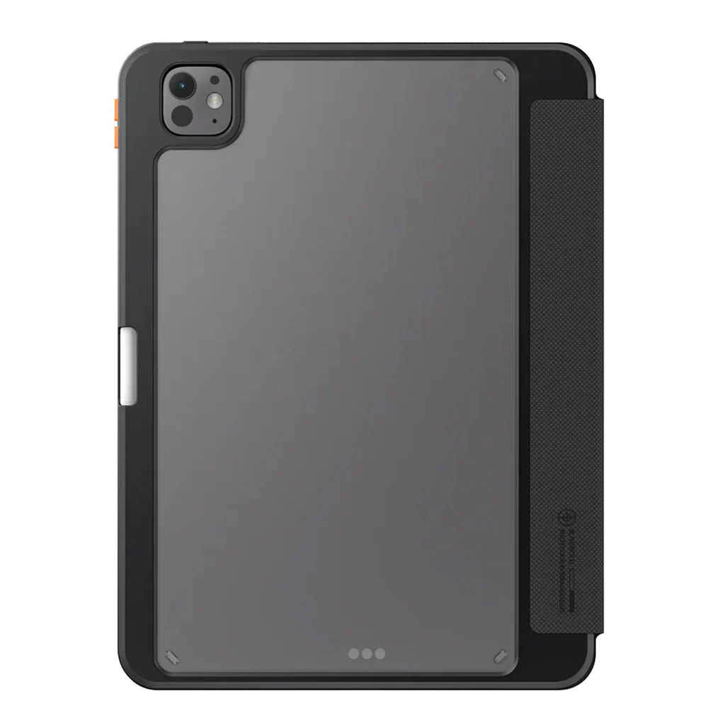 Skinarma GAMMA iPad Pro 11" (M4) Case - Black, Slim Splash-Resistant Cover with Apple Pencil Slot - Image 3