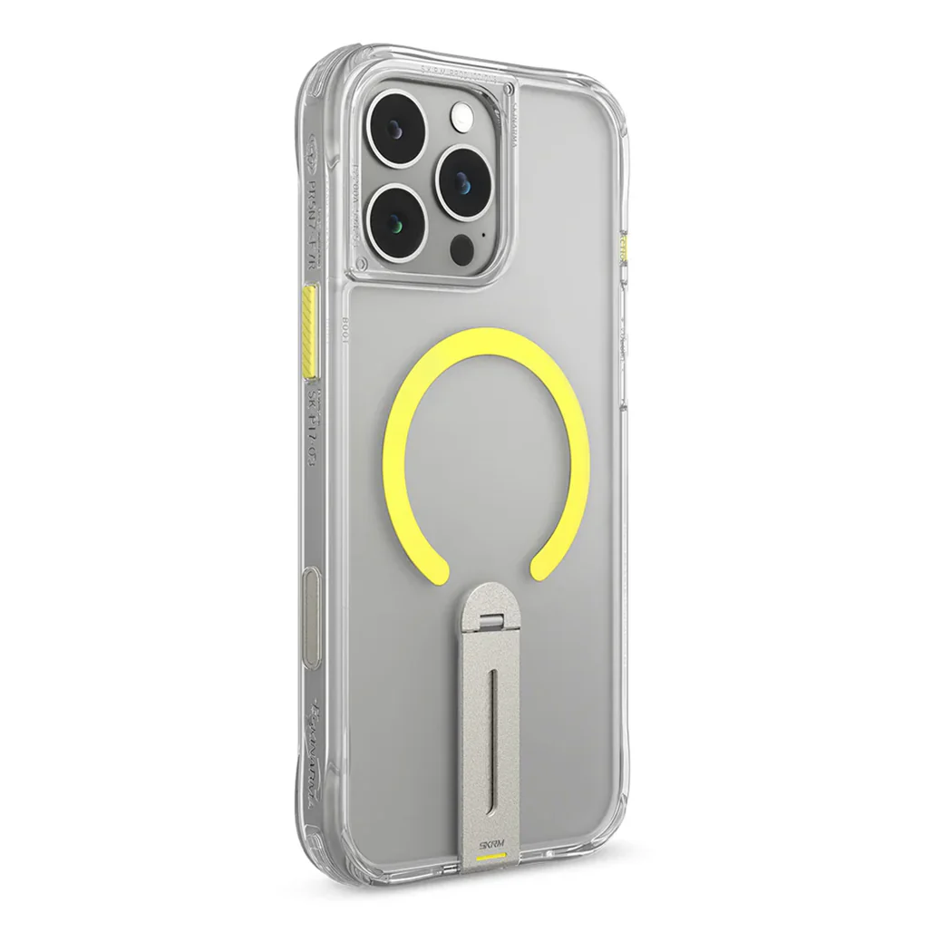 Skinarma HELIX Mag-Charge Case for iPhone 16 Pro | 360º Stand & Wireless Charging Compatible - Image 2