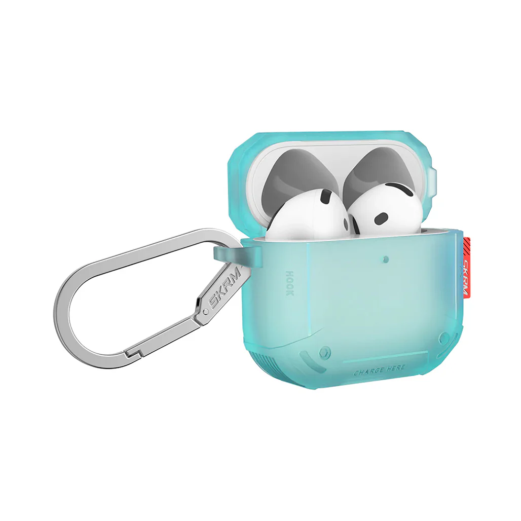 Skinarma MECHA CE AirPods 4 Case – Durable Retro-Futuristic Protection with Enhanced Grip & Wireless Charging Support - Image 11