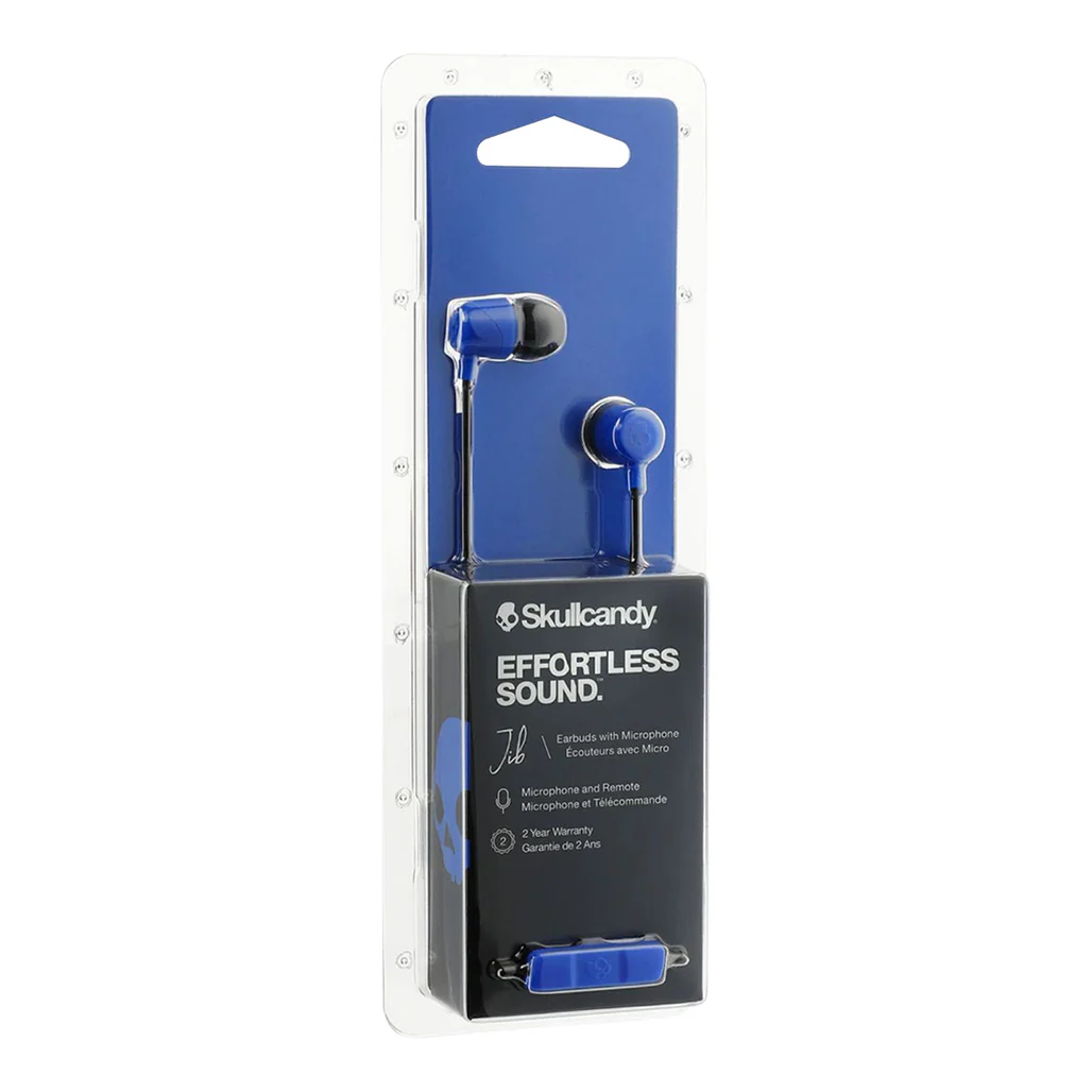Skullcandy Jib - In-Ear Earbuds with Microphone - Blue - Image 2
