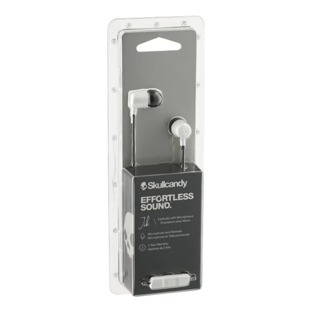 Skullcandy Jib - In-Ear Earbuds with Microphone - White - Image 2
