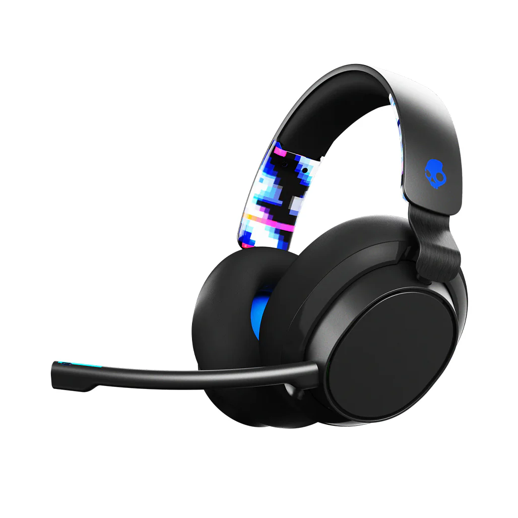 Skullcandy SLYR Pro Over-Ear Noise Cancelling Headphones - Blue Digi-Hype - Image 3