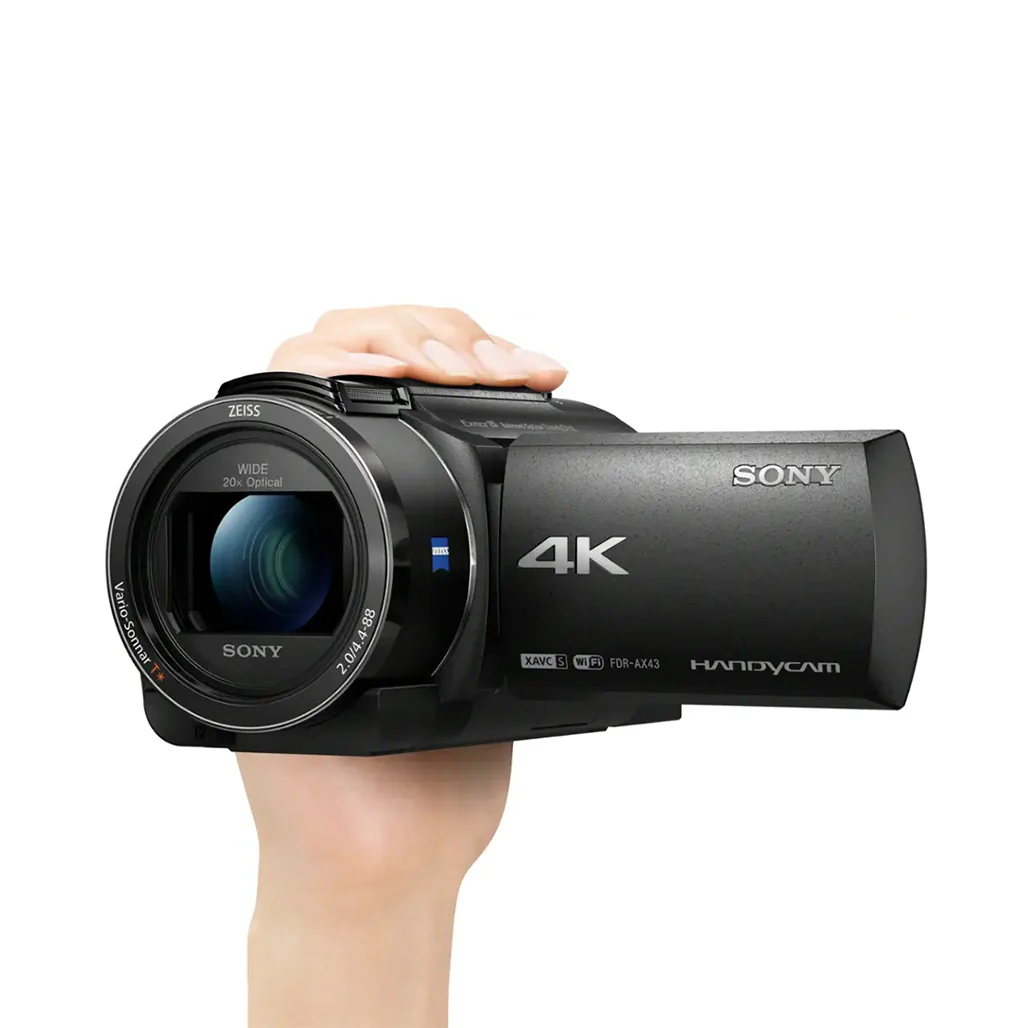 Sony FDR-AX43A - UHD 4K Handycam Camcorder with Gimbal Stabilization - Image 4