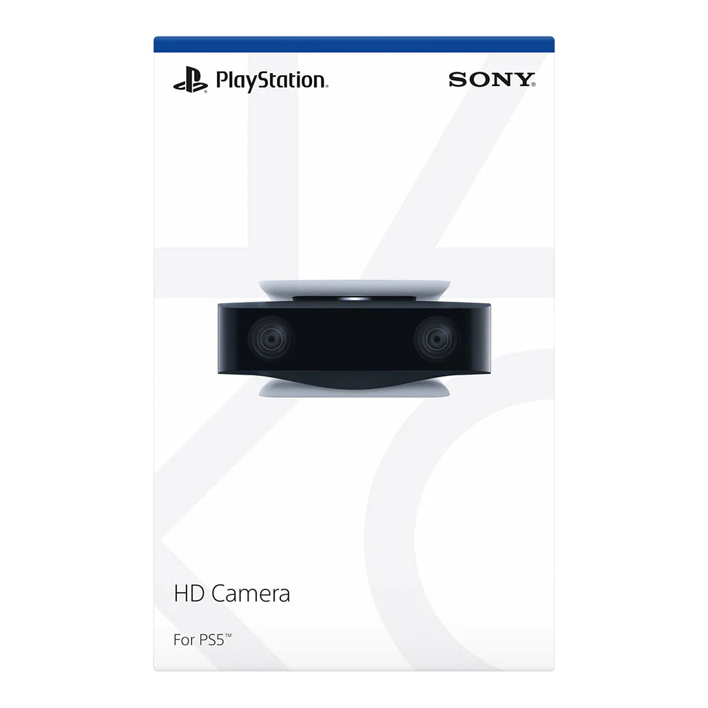 Sony PlayStation 5 HD Camera | Full HD 1080p Capture, Dual Lenses, Adjustable Stand, and PS5 Background Removal Tools