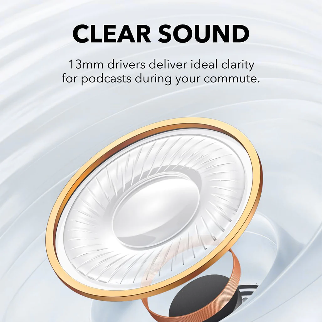 Soundcore by Anker K20i Semi-In-Ear Bluetooth Earbuds - Image 4