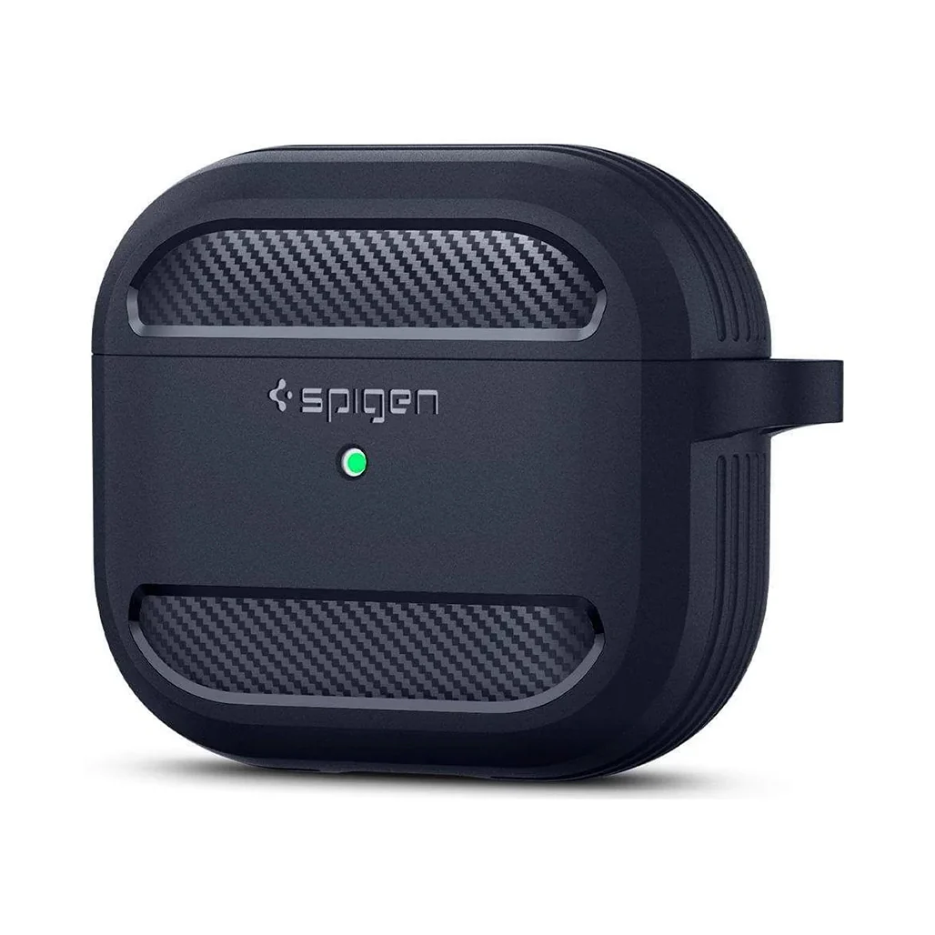 Spigen Rugged Armor Case for AirPods 3rd Gen - Charcoal Grey - ASD01980 - Image 2