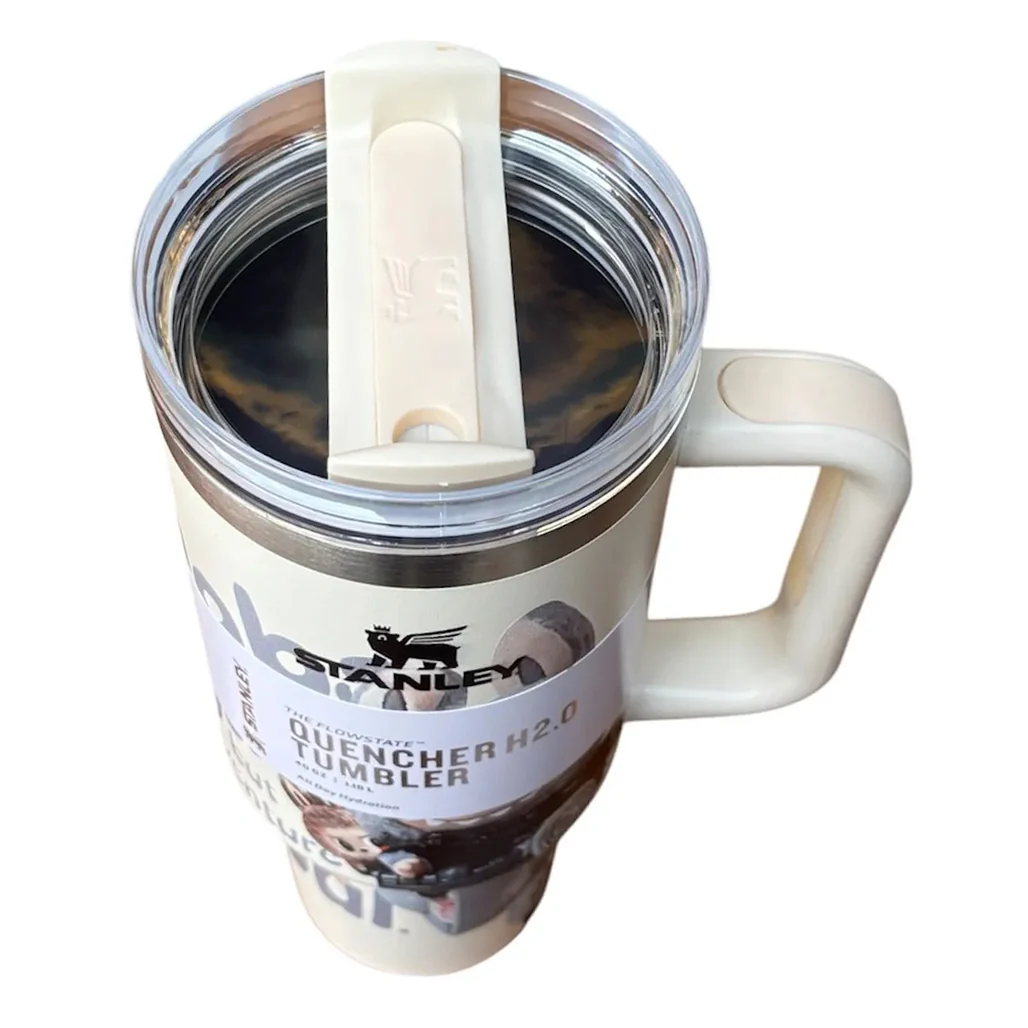 Stanley Labubu Edition 40oz Quencher H2.0 FlowState™ Tumbler – Recycled Stainless Steel, Leak-Resistant, Car Cup Holder Compatible - Image 2