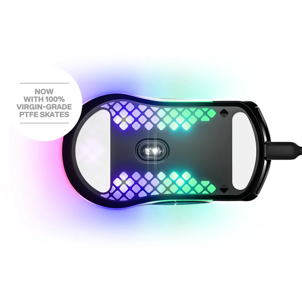 SteelSeries Aerox 3 Onyx - Wireless Ultra-Lightweight Gaming Mouse - Image 4