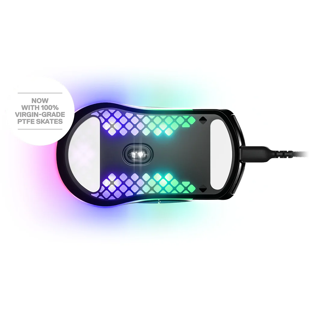 SteelSeries Aerox 3 Onyx - Wired Ultra Lightweight Gaming Mouse - Image 4