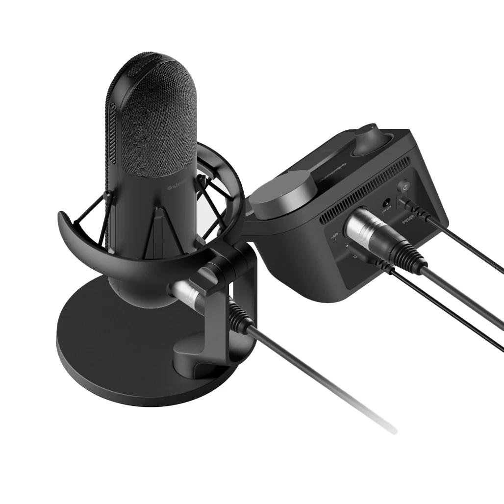 SteelSeries Alias Pro - XLR Microphone and Stream Mixer - Image 2