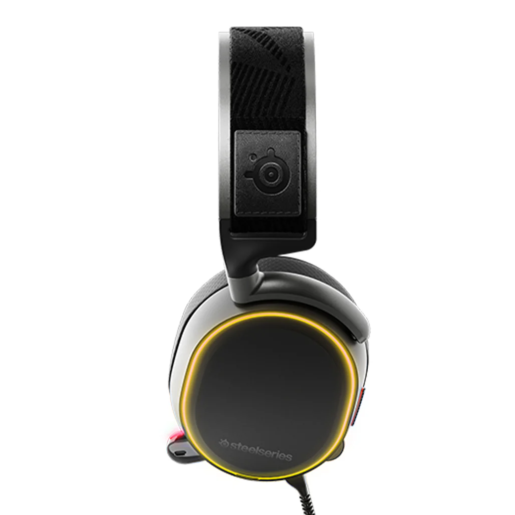 SteelSeries Arctis Pro - Wired High Fidelity Gaming Headset with RGB Illumination - Image 2