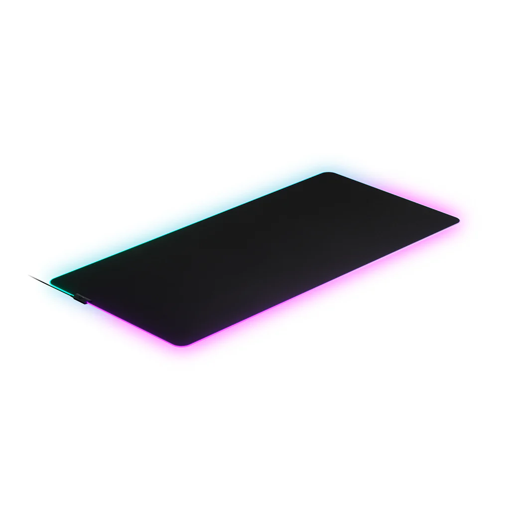 SteelSeries QcK Prism Cloth – RGB Gaming Mousepad with Micro-Woven Surface & Dynamic Lighting - Image 5