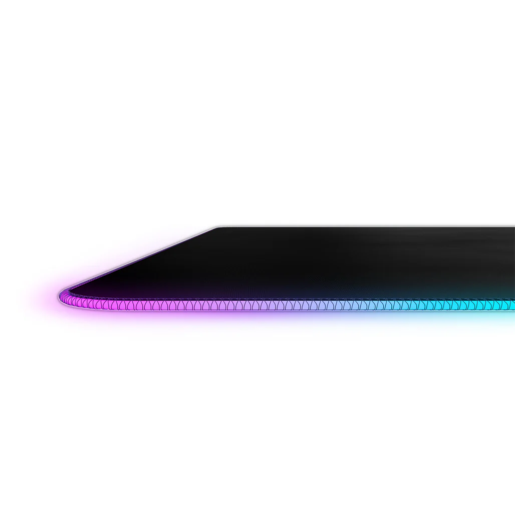 SteelSeries QcK Prism Cloth – RGB Gaming Mousepad with Micro-Woven Surface & Dynamic Lighting - Image 6