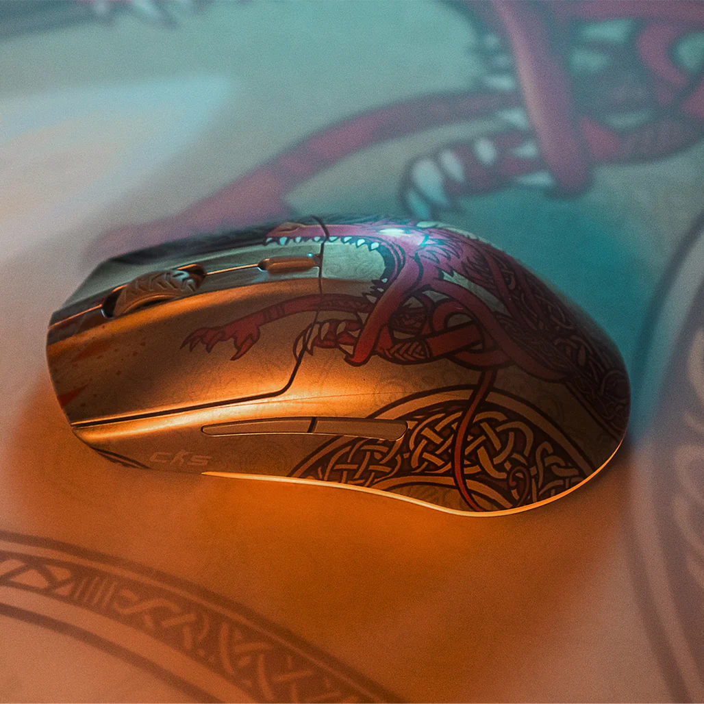 SteelSeries Wireless Gaming Mouse CS2 Dragon Lore Edition - Image 4