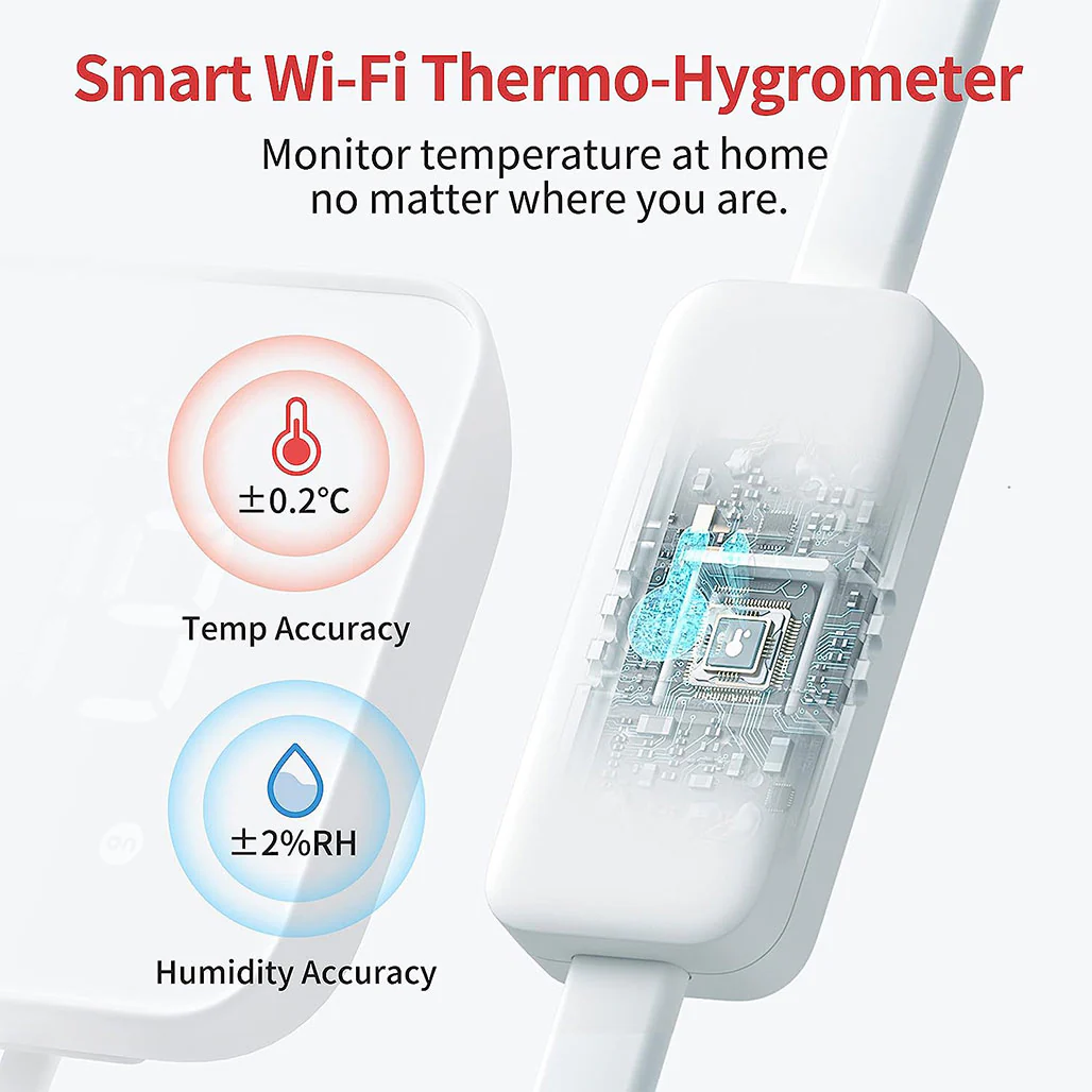 SwitchBot 4 in 1 Hub Gen 2 | Smart Hygrometer, Scene Launch Buttons, and Smart Alerts - Image 5