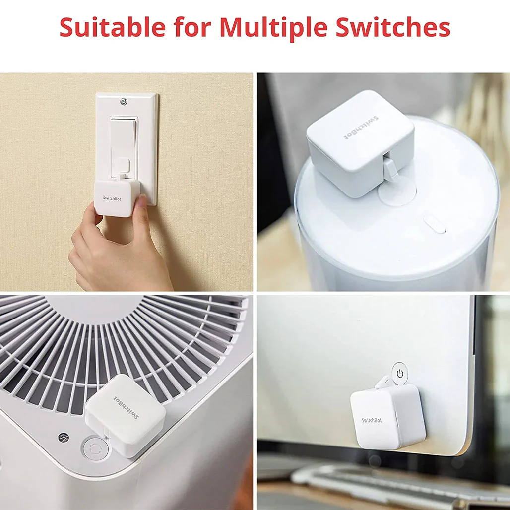 SwitchBot Bot | Voice or App Controlled Smart Switch | Compatible with Rocker Switches & Buttons - Image 4