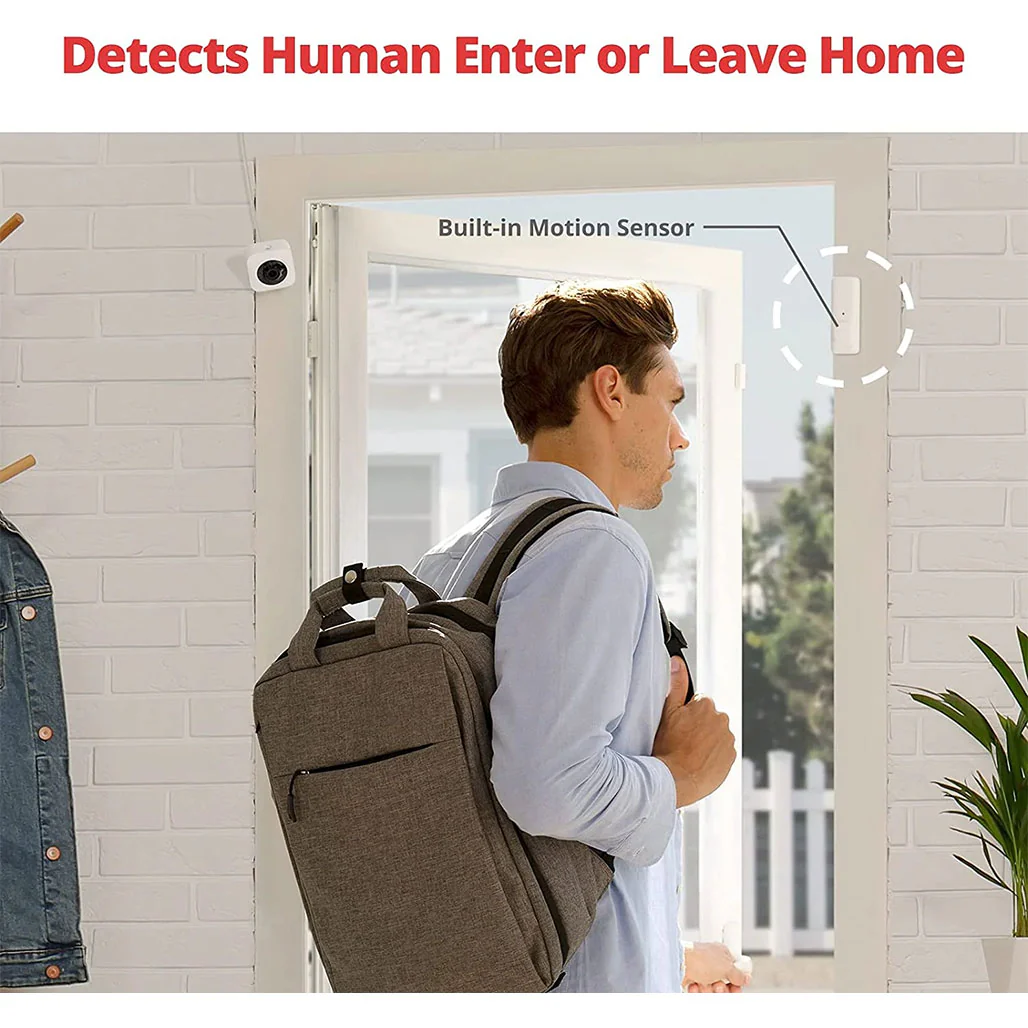 SwitchBot Contact Sensor W1201500-WHT | Smart Window & Door Alert Sensor with Hub Mini Connectivity - Image 5