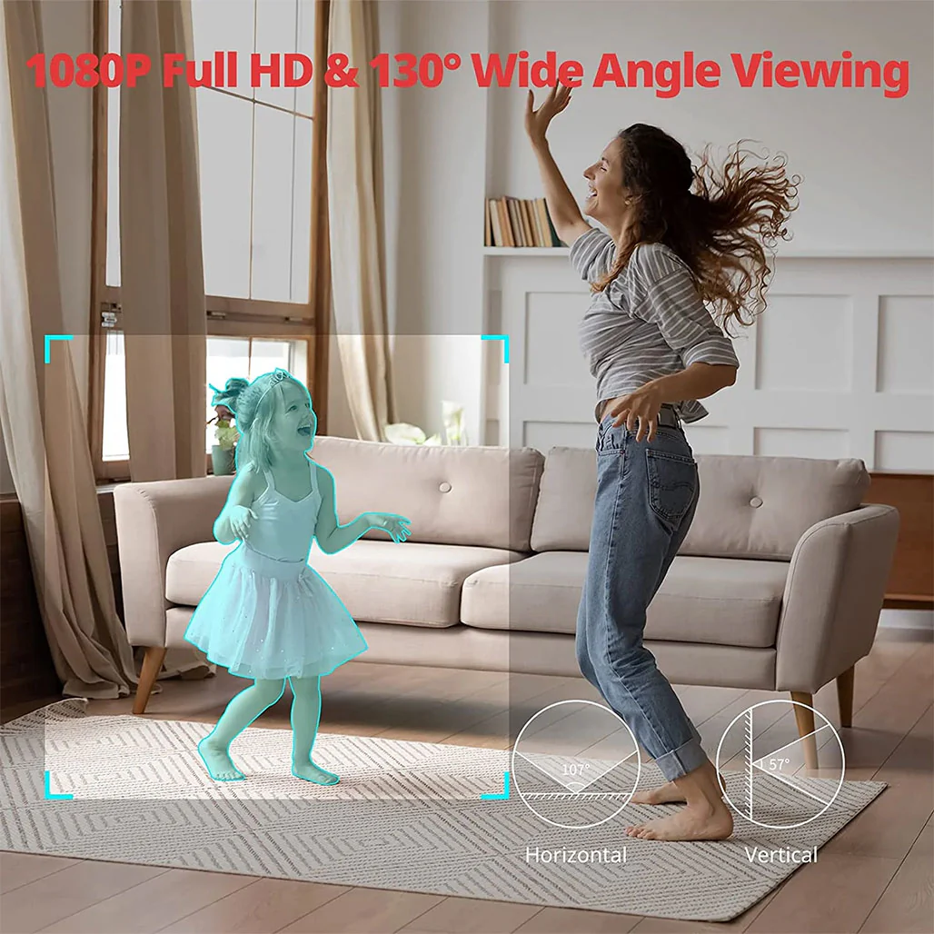 SwitchBot Indoor Cam W1301200-WHT | 1080p HD Security Camera with Night Vision and Wide Angle - Image 8