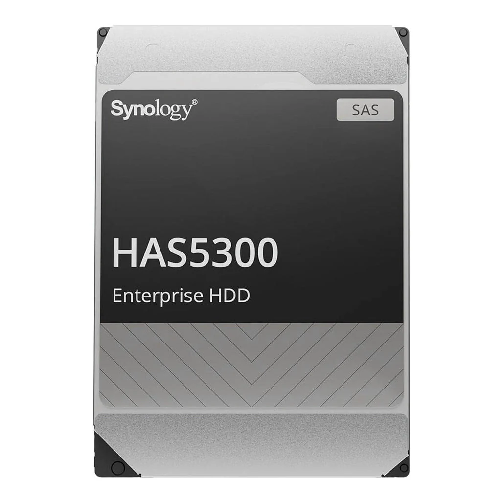 Synology Enterprise Series 3.5" 12TB SAS HDD | HAS5300-12T – High-Performance, Reliable Storage for Enterprise Solutions